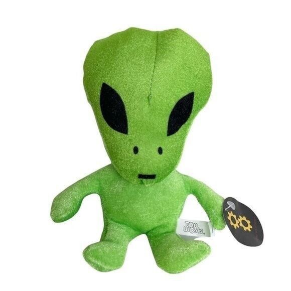 Green Alien Plush Toy New Green - Picture 1 of 9